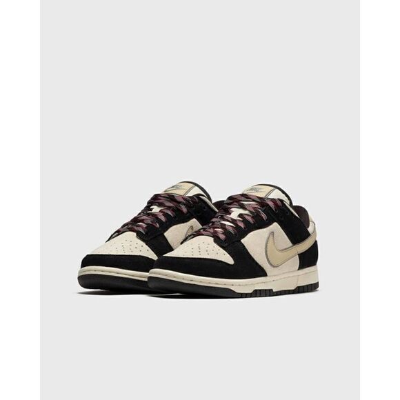 NEW! Nike Dunk Low LX Black Suede Team Gold Wmns size 6.5 men size 5 DV3054-001 - Picture 2 of 10